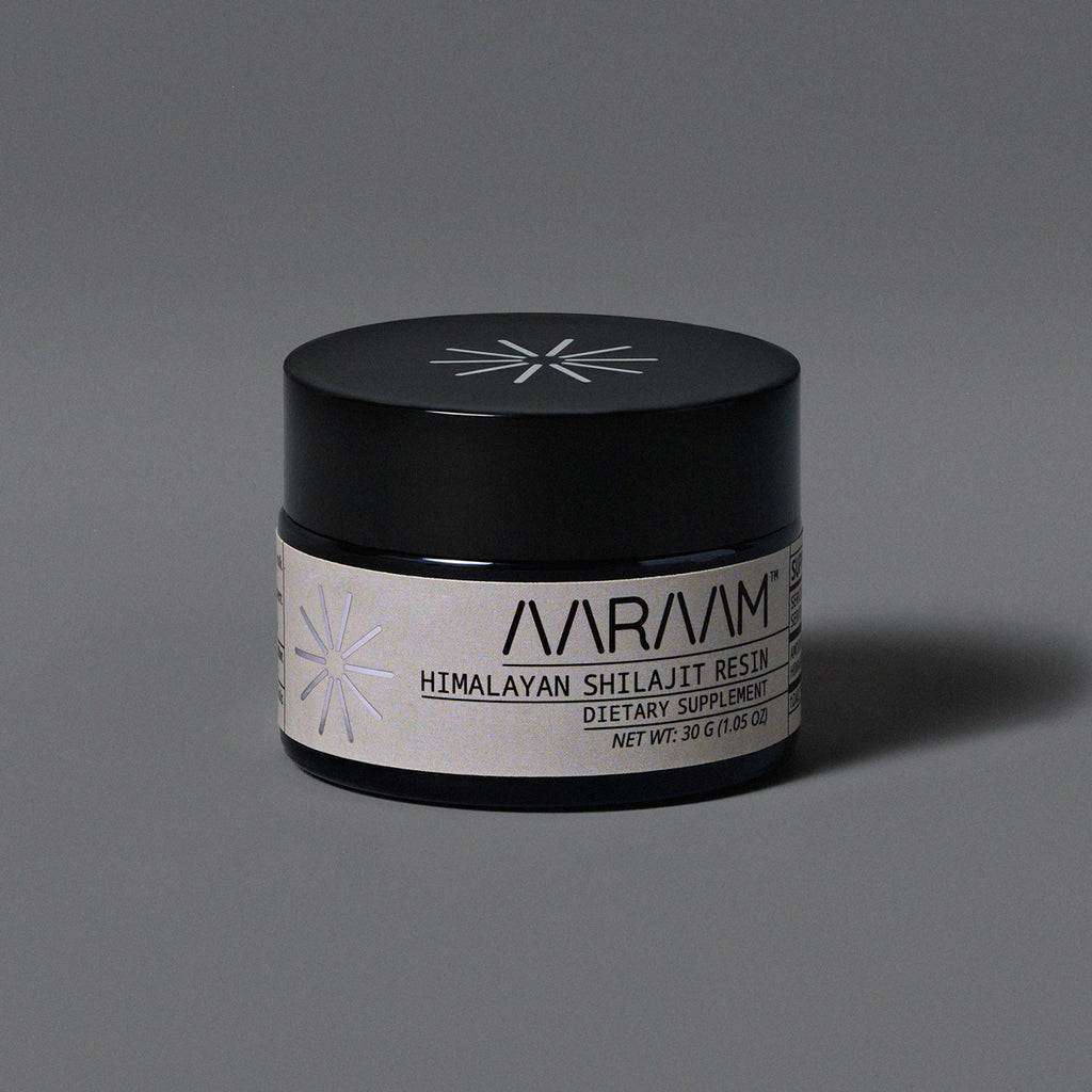 AARAAM Himalayan Shilajit Resin, 30g (60 Servings)