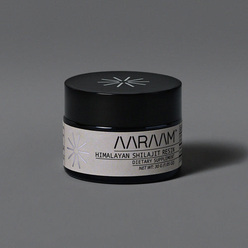 AARAAM Himalayan Shilajit Resin, 30g (60 Servings)