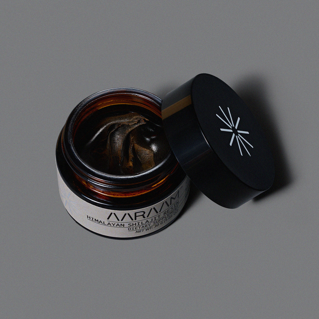 AARAAM Himalayan Shilajit Resin, 30g (60 Servings)